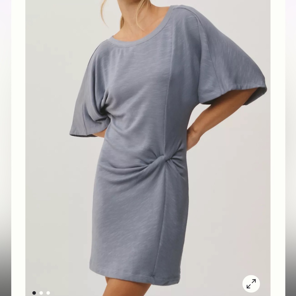 Daily Practice by Anthropologie Side-Twist Tee Dress
